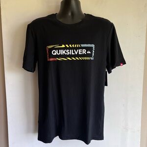Quiksilver Men's Black Graphic Tee